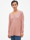 Long Sleeve V-Neck Top
