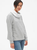 Funnel-Neck Sweatshirt