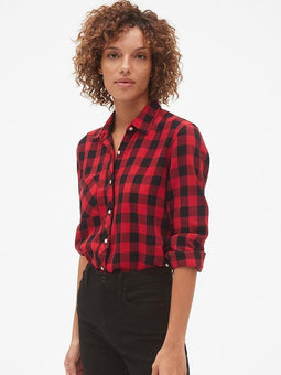 Drapey Plaid Shirt