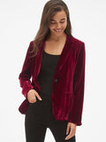 Velvet Blazer