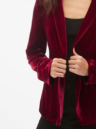 Velvet Blazer