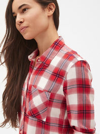 Drapey Plaid Shirt