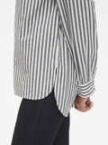 Stripe Shirred Popover Shirt