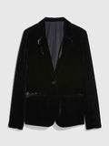 Velvet Blazer