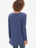 Long Sleeve V-Neck Top