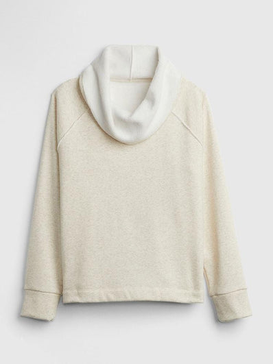 Funnel-Neck Sweatshirt