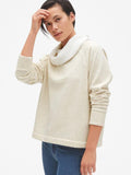Funnel-Neck Sweatshirt